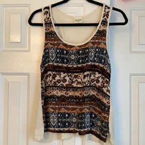 Printed tank top